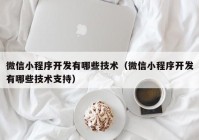 微信小程序开发有哪些技术（微信小程序开发有哪些技术支持）