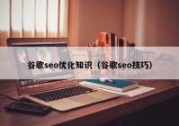 谷歌seo优化知识（谷歌seo技巧）