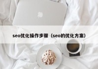 seo优化操作步骤（seo的优化方案）