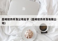 昆明软件开发公司名字（昆明软件开发有限公司）